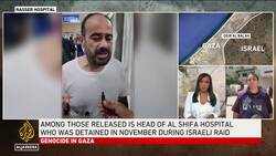 Israeli forces release director of al-Shifa Hospital News Clip