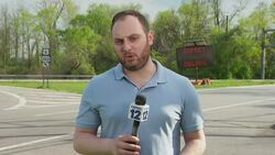 Tractor-trailer was left teetering after crash on Bear Mountain Bridge Road News Clip