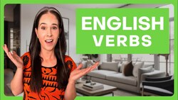 How To Speak American English: VERBS Instructional Video