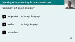 Astronauts and French cuisine: writing an article Instructional Video