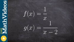 Divide two function reciprocal functions and find the domain Instructional Video