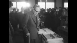 Japan's 1955 election News Clip