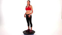How to Do a Leg Workout with a Bosu Ball Instructional Video