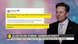 Elon Musk launches ‘America Party’ after rift with Trump News Clip
