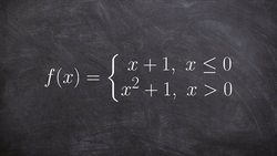 How to evaluate the limit of a piecewise function using left and right hand notati Instructional Video