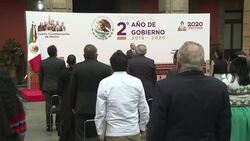 VOICED : AMLO muestra el vaso medio lleno al cumplir segundo año de gobierno opacado por pandemia News Clip