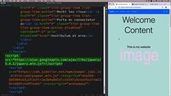 Modern Web Design with HTML5, CSS3, and JavaScript - Creating a Single-page Website with Scrollspy Instructional Video