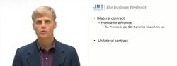Unilateral and Bilateral Contracts Instructional Video