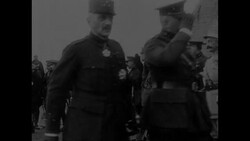 World War I: General Philippe Petain and King Albert of Belgium News Clip