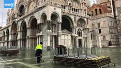 Venice Flooded Again After Another Exceptionally High Tide News Clip