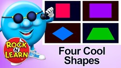 Four Cool Shapes from Colors, Shapes & Counting Instructional Video
