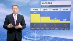 Sunny with highs in the 30s today; chance of snow this weekend News Clip