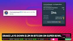 Drake Wins Big On Super Bowl LVI Bitcoin Bets News Clip