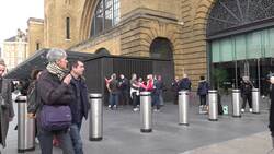 Aslef Pickett at Kings Cross train station News Clip