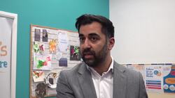 Humza Yousaf launches early years childcare strategy News Clip