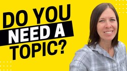 Do You Need a Topic Sentence in Writing Task 1? - IELTS Energy Podcast 1255 Instructional Video