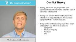 Conflict Theory Instructional Video