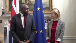 Lammy reiterates Ukraine's need for 'enduring' and 'lasting' peace as he welcomes Kaja Kallas to UK News Clip