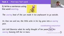 More rich vocabulary associated with hot words Instructional Video