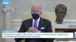 President Biden Criticizes States Lifting Mask Mandates News Clip