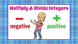 Are the Products & Quotients Positive or Negative? Instructional Video