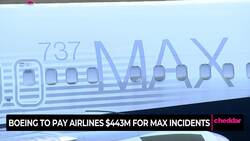 Boeing to Pay Airlines $443 Million for Max Incidents News Clip