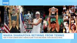 Maria Sharapova Announces Retirement From Tennis At 32 News Clip