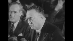 J. Edgar Hoover testifies at congressional hearing regarding the Harry Dexter White espionage case News Clip