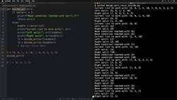 Python 3: Project-based Python, Algorithms, Data Structures - Insertion sort programmatic execution step by step Instructional Video