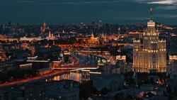 From The Kremlin to Red Square: Drone Tour of Moscow’s Landmarks Stock Footage