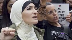 ANTI–Brett Kavanaugh – Demonstrators march on day of Kavanaugh/Ford hearing Stock Footage