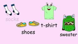 Clothes Song 2 | Put On Your Shoes | English Tree TV Instructional Video