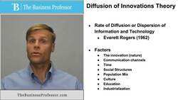 Diffusion of Innovations Theory Instructional Video