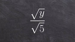Learn how to rationalize the denominator to simplify an expression Instructional Video