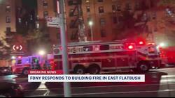 Overnight fire rips through building in Brownsville News Clip