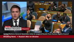 UN votes to suspend Russia from Human Rights Council News Clip
