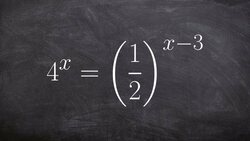 Solving Exponential equations Instructional Video