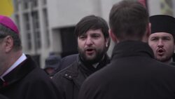 Protesters gather in London against the Russian invasion of Ukraine News Clip