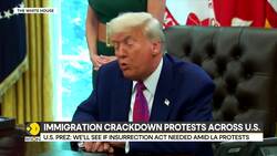 Trump sends another 2,000 National Guards and 700 Marines to LA News Clip