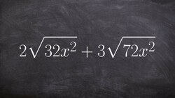 Learn how to add two radical expressions together Instructional Video