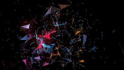 4k Plexus connected lines Technology connections Stock Footage