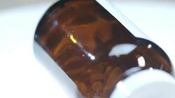 Medical tablet and capsules. Pharmacy industry. Health care concept Stock Footage