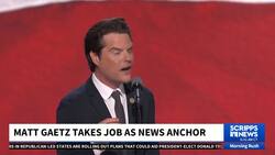Matt Gaetz is expected to announce he is taking a job as a news anchor News Clip