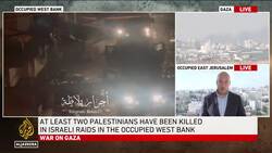At least two Palestinians have been killed in Israeli raids in the Occupied West Bank News Clip