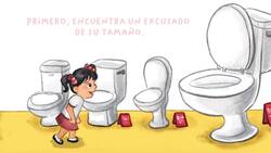 SPANISH How to Potty Train A Dinosaur: Cómo enseñar a un dinosaurio a usar el baño Instructional Video