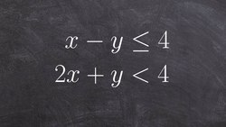 Graphing a system of inequalities Instructional Video