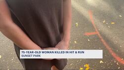 Elderly woman killed in Sunset Park hit-and-run News Clip