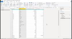 Business Intelligence with Microsoft Power BI - with Material - How to Transpose? Instructional Video