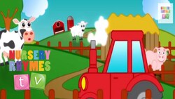 ANIMALS ON THE FARM | New Nursery Rhymes | English Songs For Kids | Nursery Rhymes TV Instructional Video