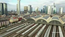 Germany's Architectural Story: Drone Views of Iconic Landmarks Stock Footage